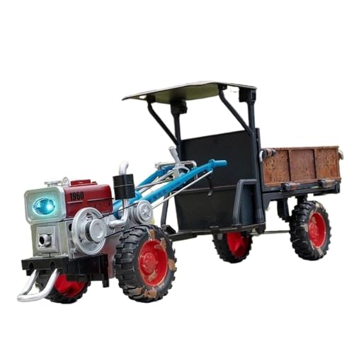 Mini Auto Spielzeug 1/43 Für Retro Walking Traktor Legierung Auto Druckguss Spielzeug Auto Modell Sound Und Licht Spielzeug Sammlerstücke Wohnkultur von CYQOCD