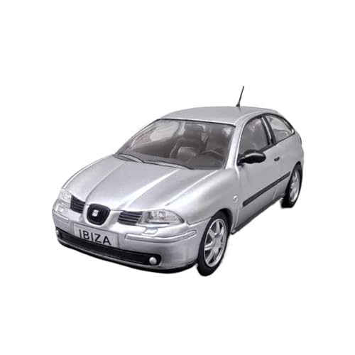Mini Auto Spielzeug 1/43 Für Seat Ibiza 2000 Legierung Ornament Automodell Statische Heimdekoration Modell Spielzeug & Spiele Silber Wohnkultur von CYQOCD