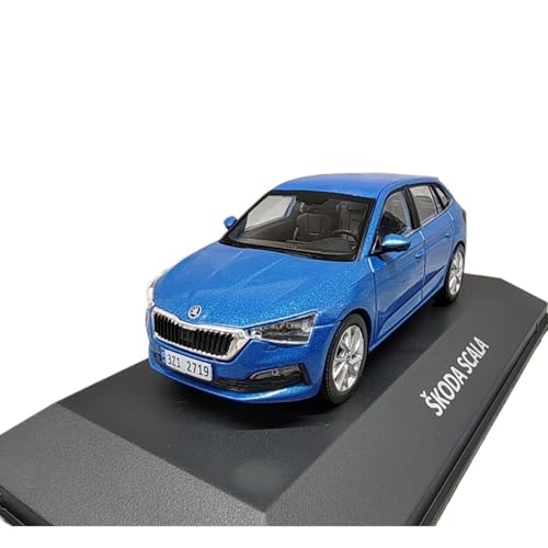 Mini Auto Spielzeug 1/43 Für Skoda Scala Legierung Auto Modell Collector's Edition Vitrine Dekoration Lagerung Spielzeug Wohnkultur von CYQOCD