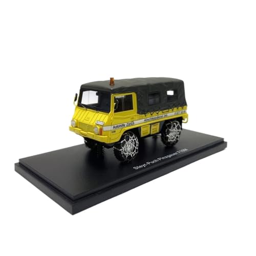 Mini Auto Spielzeug 1/43 Für Steyr-Puch Pinzgauer 710M Harz Auto Modell Engineering Fahrzeuge Szene Simulation Spielzeug Wohnkultur(Yellow) von CYQOCD