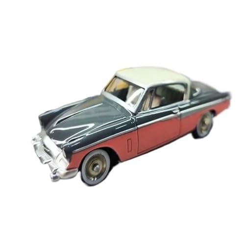 Mini Auto Spielzeug 1/43 Für Studebaker Speedster Coupe 1955 Legierung Metall Modell Sport Auto Spielzeug Fahrzeug Wohnkultur(Black) von CYQOCD