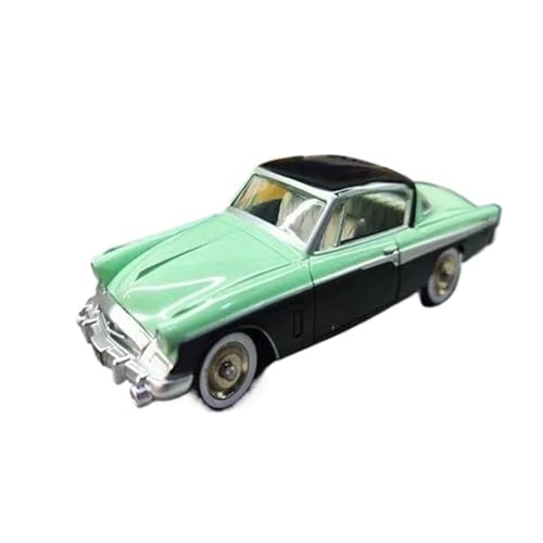 Mini Auto Spielzeug 1/43 Für Studebaker Speedster Coupe 1955 Legierung Metall Modell Sport Auto Spielzeug Fahrzeug Wohnkultur(Green) von CYQOCD