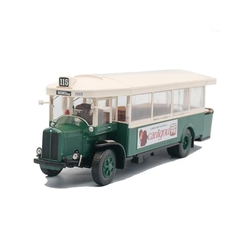 Mini Auto Spielzeug 1/43 Für TN6C2 1942 Bus Simulation Legierung Auto Modell Ornament Sammlung Metall Spielzeug Auto Wohnkultur von CYQOCD