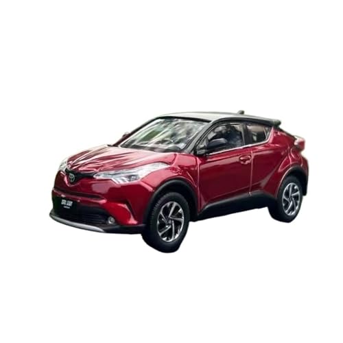 Mini Auto Spielzeug 1/43 Für Toyota Ezra SUV Mini Legierung Auto Modell Sammeln Kunst Dekoration Home Office Desktop Display Wohnkultur(Red) von CYQOCD
