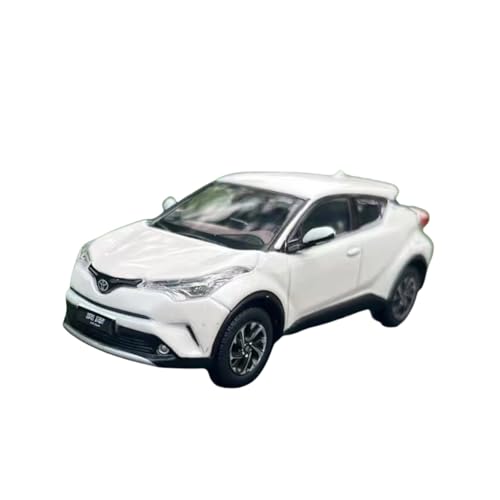 Mini Auto Spielzeug 1/43 Für Toyota Ezra SUV Mini Legierung Auto Modell Sammeln Kunst Dekoration Home Office Desktop Display Wohnkultur(White) von CYQOCD