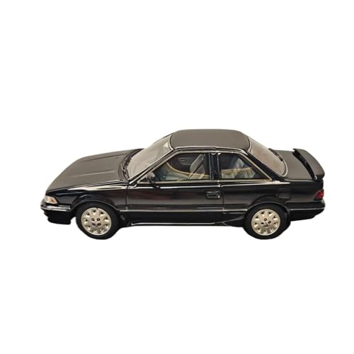 Mini Auto Spielzeug 1/43 Für Toyota Levin Levin Harz Automodell Klassische Farbsammlung Display Platzierung Spielzeug Wohnkultur(Black B) von CYQOCD