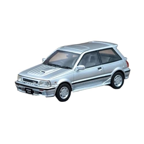 Mini Auto Spielzeug 1/43 Für Toyota Starlet Turbo S Statische Dekoration Harz Auto Modell Silber Spac Sammeln Wohnkultur Mini Auto Spielzeug 1/43 Für Toyota Starlet Turbo S Statische Dekoration Harz Auto Modell Silber Spac Sammeln Wohnkultur von CYQOCD