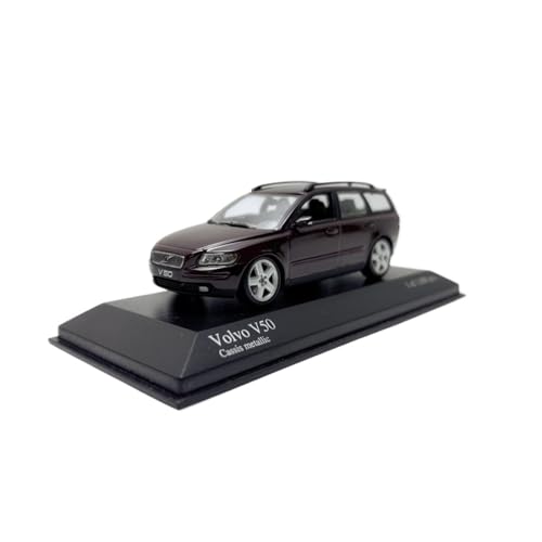 Mini Auto Spielzeug 1/43 Für Volvo V50 Legierung Lila Statisches Dekoratives Automodell Druckguss-Replik Sammlermodell Wohnkultur Mini Auto Spielzeug 1/43 Für Volvo V50 Legierung Lila Statisches Dekoratives Automodell Druckguss-Replik Sammlermodell Wohnkultur von CYQOCD