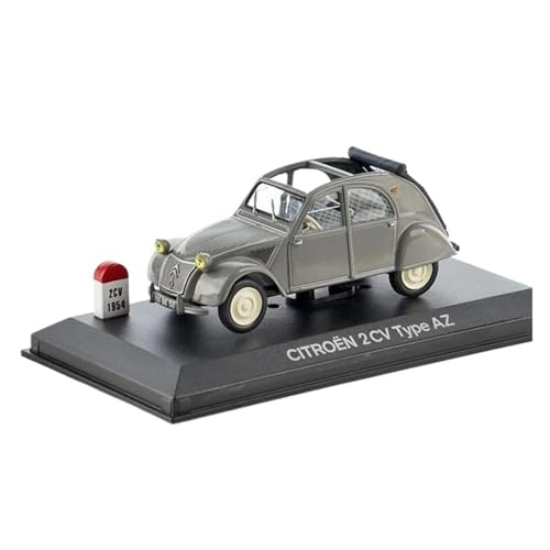 Mini Auto Spielzeug 1/43 für CITTROEN 2CV Legierung Auto Modell Klassische Simulation Auto Sammlung Zeigen Weihnachten Displayay Wohnkultur von CYQOCD