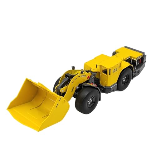 Mini Auto Spielzeug 1/50 für Scooptram ST14 Copco Tunnel Engineering Schaber Loader Modell Metall Dekoration Fahrzeug Wohnkultur von CYQOCD