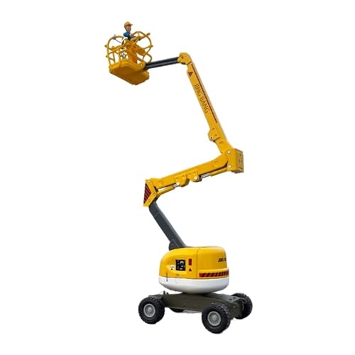 Mini Auto Spielzeug 1/60 Für Metall Luftarbeit Auto Modell LKW Simulation Engineering Fahrzeug Spielzeug Ornamente Wohnkultur(Yellow) von CYQOCD