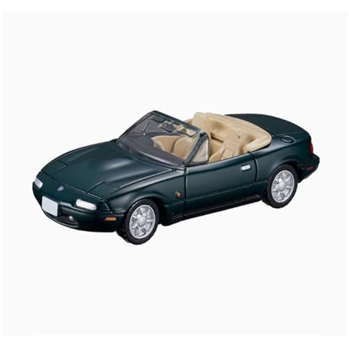 Mini Auto Spielzeug 1/63 Für Mazda Eunos Multicolor Legierung Sport Auto Modell Cabrio Retro Fahrzeug Kunstwerk Display Wohnkultur(Green) von CYQOCD