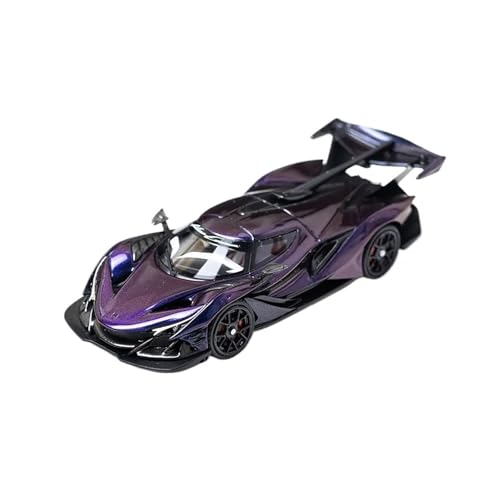 Mini Auto Spielzeug 1/64 Für Apollo Helios IE Harzautomodell Metallfahrzeuge Sammleredition Spieler Müssen Modelle Haben Wohnkultur(Purple) von CYQOCD