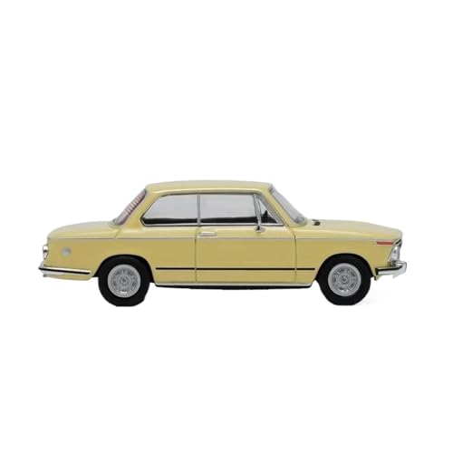 Mini Auto Spielzeug 1/64 Für BMW 2002 Legierungsautomodell Klassische Retro-Limousine Mini-Fahrzeug Geeignet Für Die Dekoration Wohnkultur(Beige) von CYQOCD