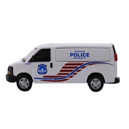 Mini Auto Spielzeug 1/64 Für Chevrolet Polizeiauto Maßstab Legierung Automodell Maßstabmodell Sammlerdisplay Wohnkultur von CYQOCD