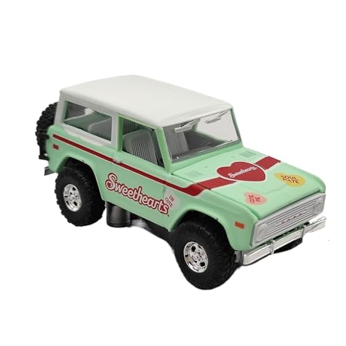 Mini Auto Spielzeug 1/64 Für Ford Bronco Grünes Legierungsautomodell Mit Offener Haube Geländewagen Miniaturspielzeug 1976 Wohnkultur von CYQOCD