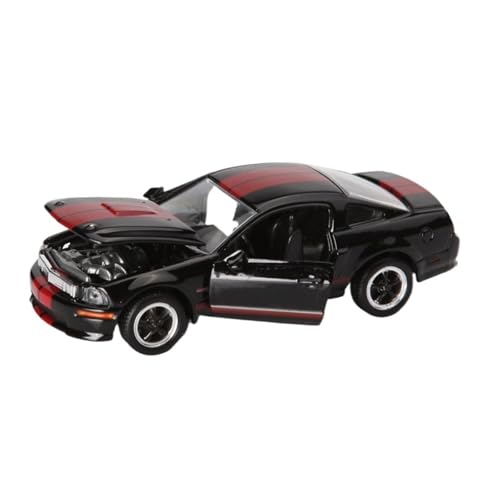 Mini Auto Spielzeug 1/64 Für Ford GT 2008 Mustang Sport Auto Legierung Modell Schwarz Studie Sammlung Display Wohnkultur von CYQOCD