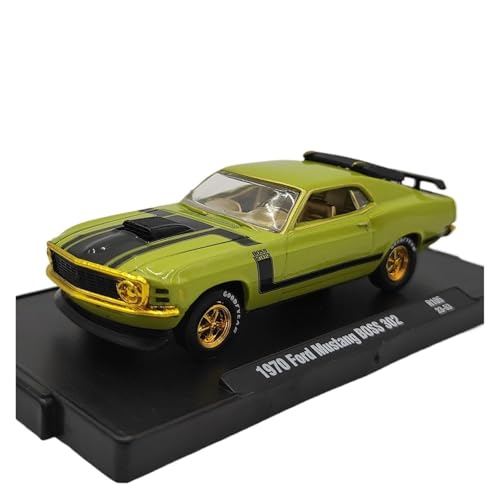 Mini Auto Spielzeug 1/64 Für Ford Mustang BOSS 302 Grün Legierung Auto Modell Metall Ornamente In Die Auto 1970 Wohnkultur Mini Auto Spielzeug 1/64 Für Ford Mustang BOSS 302 Grün Legierung Auto Modell Metall Ornamente In Die Auto 1970 Wohnkultur von CYQOCD