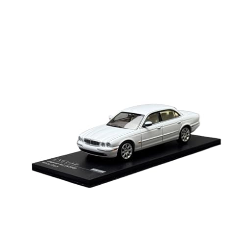 Mini Auto Spielzeug 1/64 Für Jaguar XJ6 (X350) Legierung Statische Anzeige Automodell Display Modell Sammlung Ornamente Wohnkultur(White) von CYQOCD