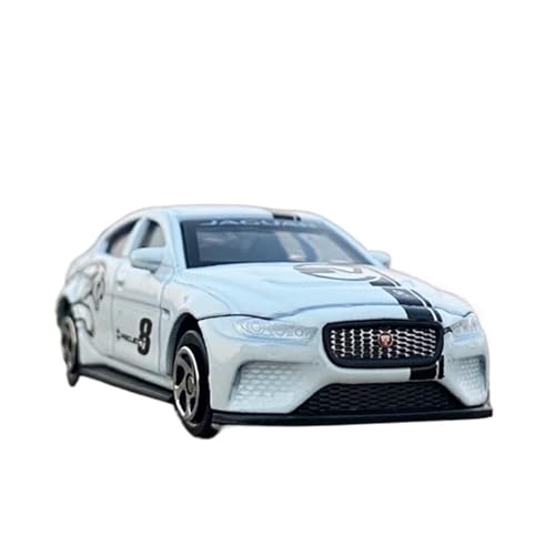 Mini Auto Spielzeug 1/64 Für JaguarXE SV Project8 Legierung Miniatur-Automodell Mit Stoßdämpfer Spielzeug Geeignet Für Geburtstag Wohnkultur(White) von CYQOCD