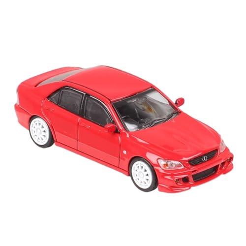 Mini Auto Spielzeug 1/64 Für Lexus IS200 Beißhai Lexus Statische Simulation Automodell Mit Fine Works Zubehör Wohnkultur(Red) von CYQOCD