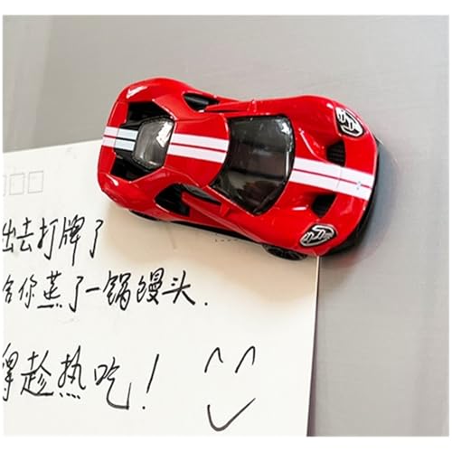 Mini Auto Spielzeug 1/64 Für Magnetisches Metallautomodell Toyota Speedmaster Spielzeug-Sportwagen-Ornamente Für Die Heimdekoration Wohnkultur(Ford GT 2017-Red) von CYQOCD