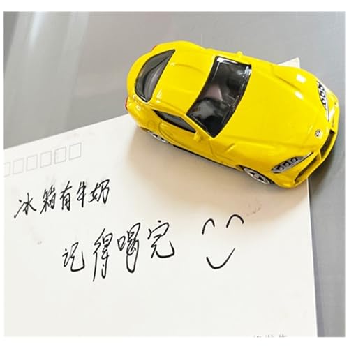 Mini Auto Spielzeug 1/64 Für Magnetisches Metallautomodell Toyota Speedmaster Spielzeug-Sportwagen-Ornamente Für Die Heimdekoration Wohnkultur(Toyota GR-Supra Yellow) von CYQOCD