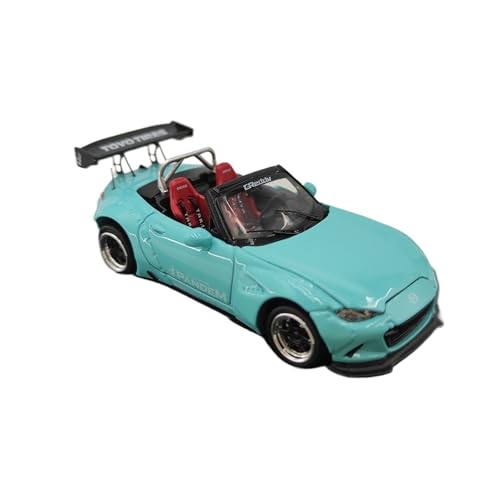 Mini Auto Spielzeug 1/64 Für Mazda MX-5 Cabrio Fahrzeug Legierung Modell Simulation Auto Ornamente Urlaub Überraschung Wohnkultur von CYQOCD