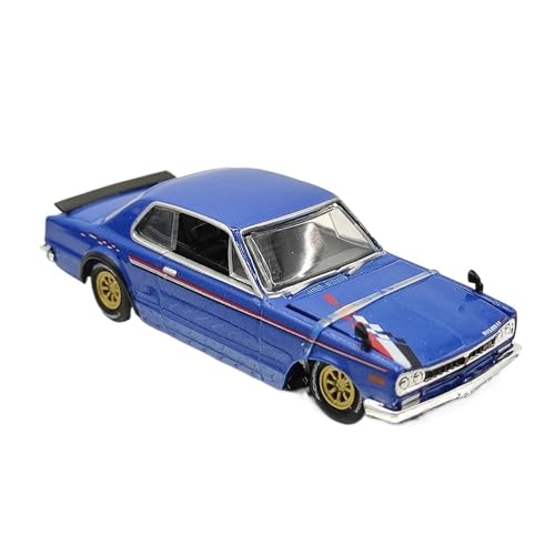 Mini Auto Spielzeug 1/64 Für Nissan GT-R Mini-Legierung Automodell Home Collection Display Frontabdeckung Kann Geöffnet Werden Blau 1974 Wohnkultur Mini Auto Spielzeug 1/64 Für Nissan GT-R Mini-Legierung Automodell Home Collection Display Frontabdeckung Kann Geöffnet Werden Blau 1974 Wohnkultur von CYQOCD