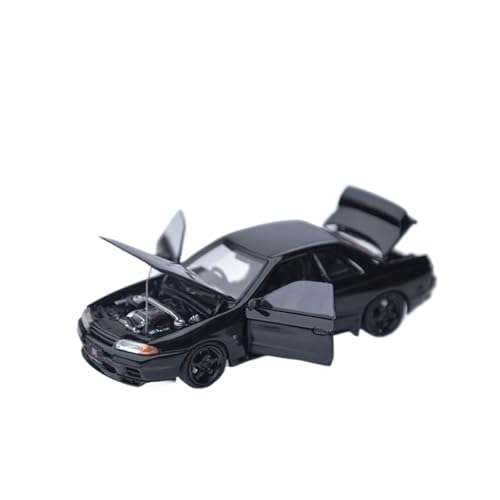 Mini Auto Spielzeug 1/64 Für Nissan GTR R32 Fh Gt-R Nismo S-Tune Druckgusslegierung Vollständig Offenes Fahrzeug Statische Anzeige Wohnkultur von CYQOCD