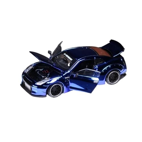 Mini Auto Spielzeug 1/64 Für Nissan GTR R35 Blau Legierung Volltür Automodell Statische Sammlung Version Metall Fahrzeug Männer Wohnkultur Mini Auto Spielzeug 1/64 Für Nissan GTR R35 Blau Legierung Volltür Automodell Statische Sammlung Version Metall Fahrzeug Männer Wohnkultur von CYQOCD