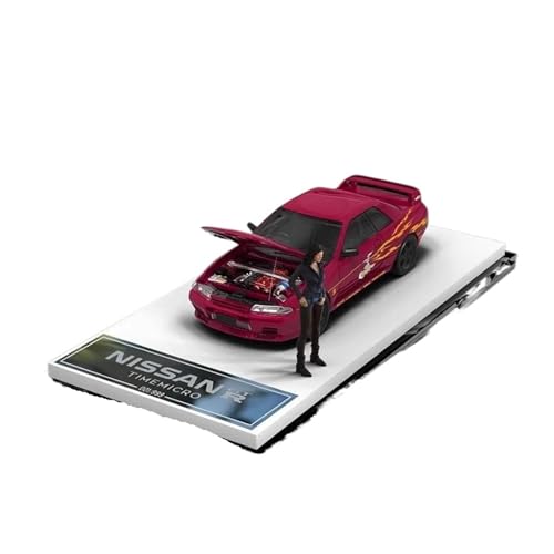 Mini Auto Spielzeug 1/64 Für Nissan Skyline GTR R32 Zeit Micro Legierung Diecast Modell Spielzeug Auto Metall Chassis Display Spielzeug Wohnkultur Mini Auto Spielzeug 1/64 Für Nissan Skyline GTR R32 Zeit Micro Legierung Diecast Modell Spielzeug Auto Metall Chassis Display Spielzeug Wohnkultur von CYQOCD