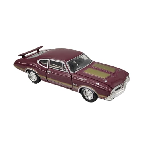Mini Auto Spielzeug 1/64 Für Oldsmobile 442 W-30 Dreitürer 1970 Legierung Automodell Metalldekoration Hobbyist-Sammlung Wohnkultur Mini Auto Spielzeug 1/64 Für Oldsmobile 442 W-30 Dreitürer 1970 Legierung Automodell Metalldekoration Hobbyist-Sammlung Wohnkultur von CYQOCD