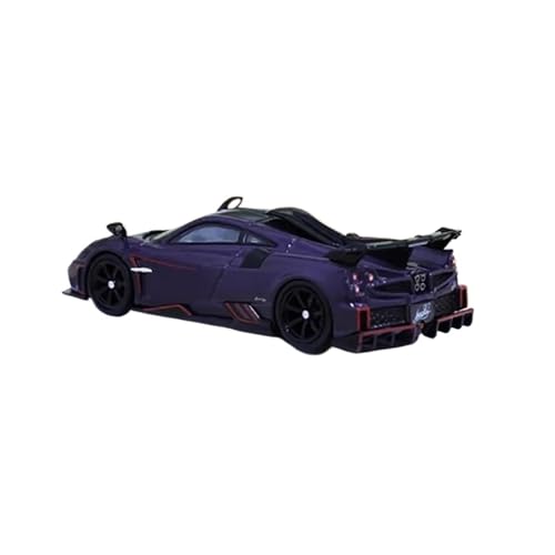 Mini Auto Spielzeug 1/64 Für Pagani Imola Legierung Druckguss Automodell Sammler Super Cars Desktop-Dekoration Spielzeug Wohnkultur(Purple) von CYQOCD