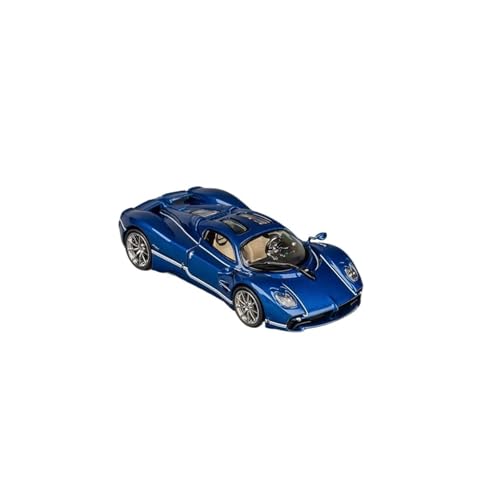 Mini Auto Spielzeug 1/64 Für Pagani Utopia Vollcarbon-Legierung Druckguss-Automodell Ornament Schwarz Blau Spielzeug Wohnkultur(Blue) von CYQOCD