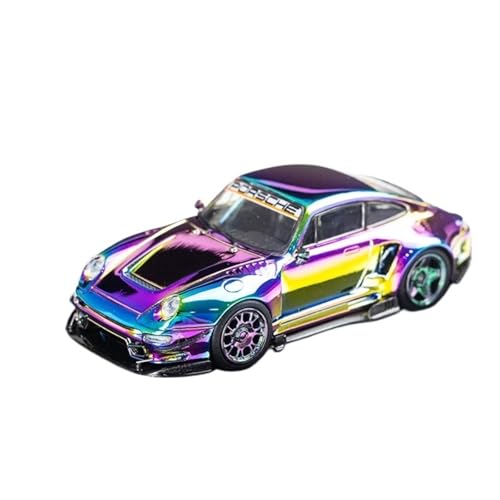 Mini Auto Spielzeug 1/64 Für Porsche RWB 993 Farbbeschichtetes Legierungsautomodell Modisches Design Fahrzeug Schlafzimmerdekoration Wohnkultur von CYQOCD