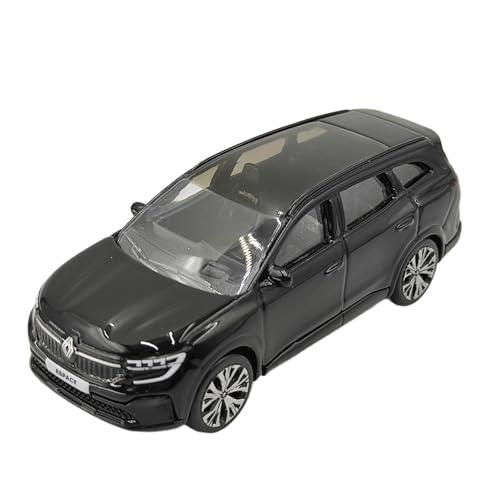 Mini Auto Spielzeug 1/64 Für Renault ESPACEe-tech Vollhybrid-Legierung Automodell Herren-Enthusiasten-Kollektion Schwarz Wohnkultur von CYQOCD