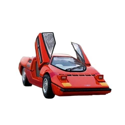 Mini Auto Spielzeug 1/64 Für Scherentür-Sportwagen Legierungsautomodell Flip-Popup-Lichtversion Zu Öffnendes Türfahrzeug Wohnkultur(Red B) von CYQOCD