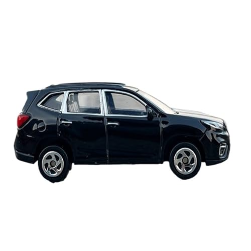 Mini Auto Spielzeug 1/64 Für Subaru Forester Mini-Legierung Automodell Stoßdämpfer Realistisches SUV Druckguss-Spielzeug 2021 Wohnkultur(Black) von CYQOCD
