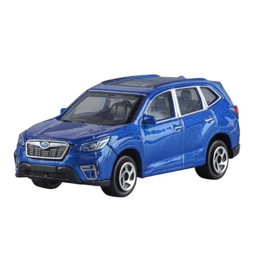 Mini Auto Spielzeug 1/64 Für Subaru Forester Mini-Legierung Automodell Stoßdämpfer Realistisches SUV Druckguss-Spielzeug 2021 Wohnkultur(Blue) von CYQOCD