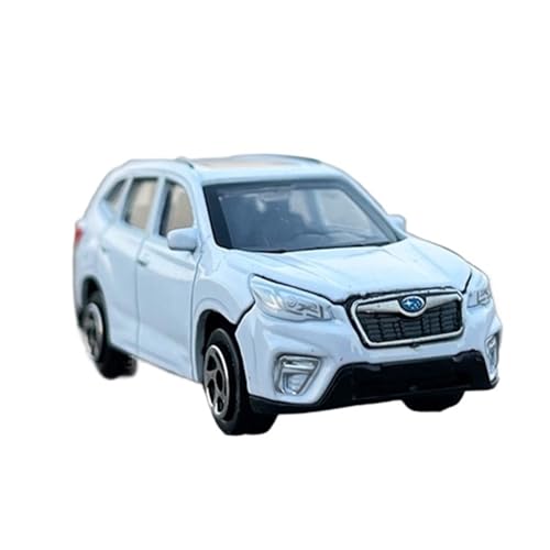 Mini Auto Spielzeug 1/64 Für Subaru Forester Mini-Legierung Automodell Stoßdämpfer Realistisches SUV Druckguss-Spielzeug 2021 Wohnkultur(White) von CYQOCD