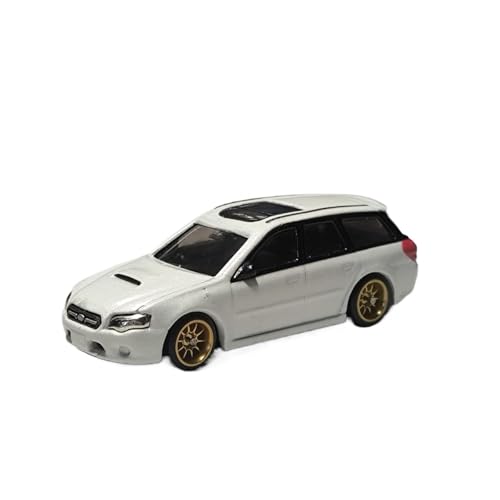 Mini Auto Spielzeug 1/64 Für Subaru Legacy BP5 Modellsimulation Weißlegierung Automodell Limousine Autofans Lovers Collection Wohnkultur von CYQOCD