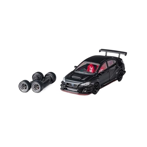 Mini Auto Spielzeug 1/64 Für Subaru STI Sportwagen-Spielzeug Aus Metalldruckguss Geeignet Für Erwachsene Miniaturfahrzeug (schwarz) Wohnkultur von CYQOCD