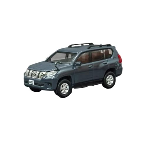 Mini Auto Spielzeug 1/64 Für Toyota Prado Legierung Automodell Geländewagen Indoor Spiel Reise Spielzeug Auto Dekoration Wohnkultur(Gray) von CYQOCD