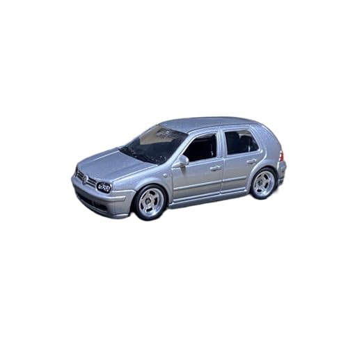 Mini Auto Spielzeug 1/64 Für Volkswagen Golf 4 Vergriffen Auto Legierung Maßstab Modell Reise Spielzeug Seltene Ausgabe Silber Wohnkultur von CYQOCD