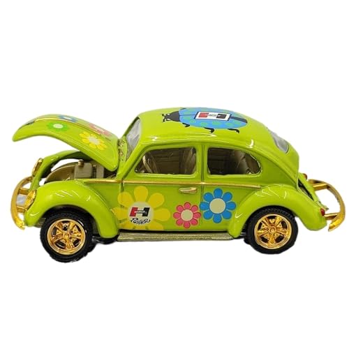 Mini Auto Spielzeug 1/64 Für Volkswagen Käfer Deluxe Edition 1953 Frontabdeckung Für Öffnen Legierung Auto Modell Maßstab Spielzeug Wohnkultur von CYQOCD