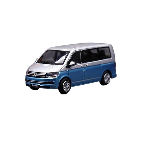 Mini Auto Spielzeug 1/64 Für Volkswagen Multivan MPV Simulation Legierung Van Automodell Klassisch Sammeln Nostalgische Souvenirs Wohnkultur(Blue) von CYQOCD