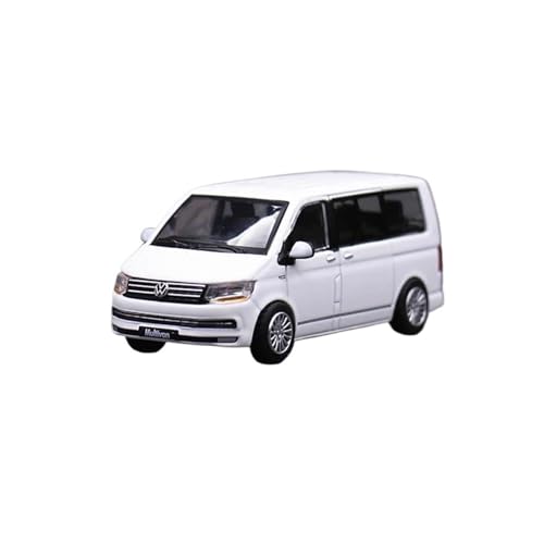 Mini Auto Spielzeug 1/64 Für Volkswagen Multivan MPV Simulation Legierung Van Automodell Klassisch Sammeln Nostalgische Souvenirs Wohnkultur(White) von CYQOCD