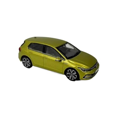 Mini Auto Spielzeug 1/64 Für Vw Golf R Mk8 Oldtimer Legierung Auto Modell Erwachsene Sammler Display Spielzeug Home Dekoration Wohnkultur(Green) von CYQOCD