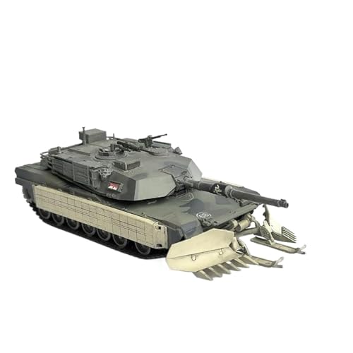 Mini Auto Spielzeug 1/72 Für M1A1 AIM TUSK Klassische Kettenpanzer Militärfahrzeug Kunststoffmodell Grüne Dekoration Wohnkultur von CYQOCD